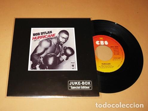 Discos de vinilo: BOB DYLAN - HURRICANE (HURACAN) - SINGLE - 1975 - JUKE-BOX - N&ordm;1 EN USA