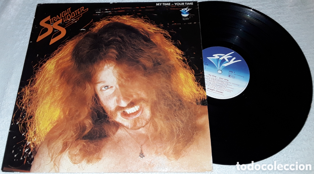 Discos de vinilo: LP - STRAIGHT SHOOTER - MY TIME - YOUR TIME - MADE IN GERMANY
