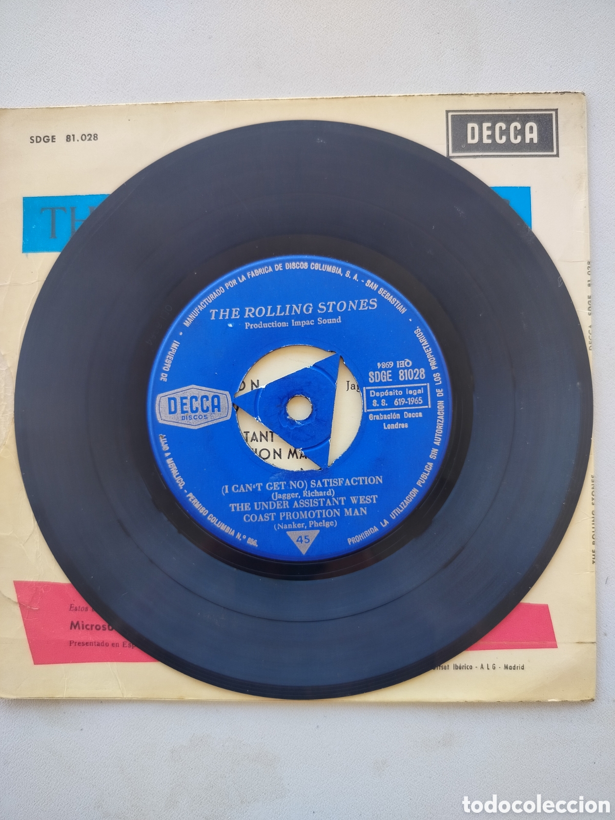 Discos de vinilo: The Rolling Stones EP 1965 - Foto 3