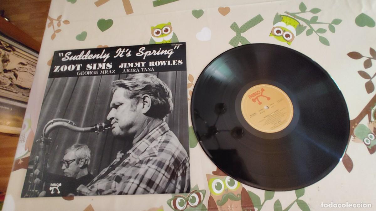 Discos de vinilo: ZOOT SIMS-LP SUDDENY I&acute;TS SPRING-NUEVO