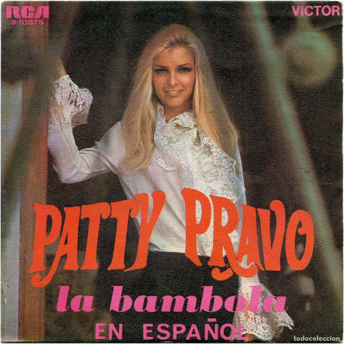 Discos de vinilo: Patty Pravo &ndash; La Bambola En Espa&ntilde;ol - EP Spain 1984 (Re)- RCA Victor 3-10375 - VG+/EX