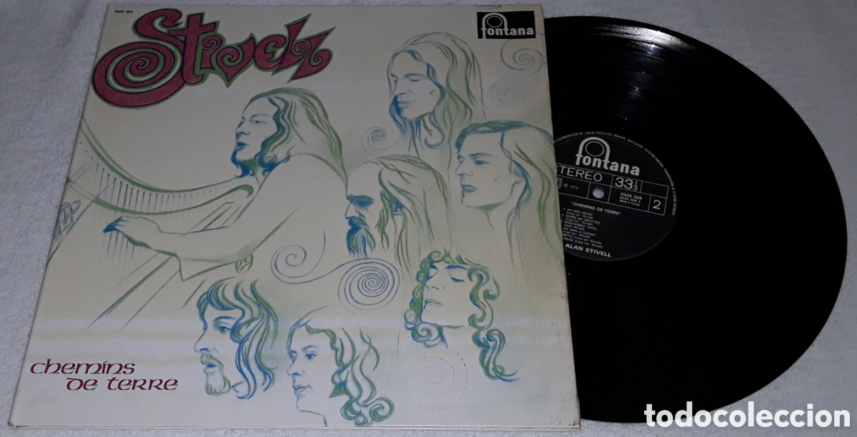 Discos de vinilo: LP - ALAN STIVELL - CHEMINIS DE TERRE - GATEFOLD - MADE IN FRANCE