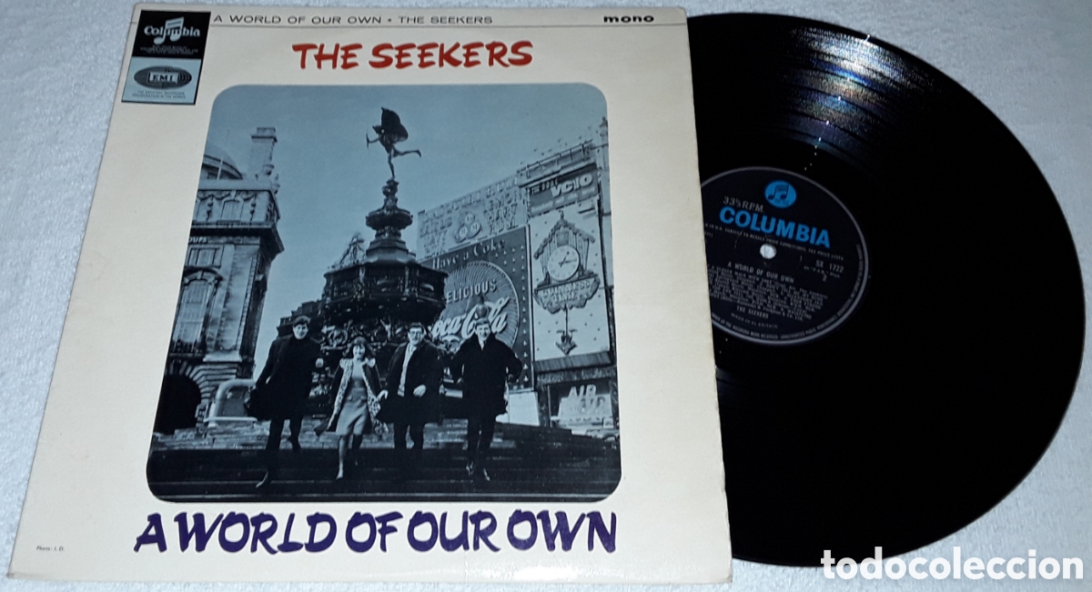 Discos de vinilo: LP - THE SEEKERS - A WORLD OF OUR OWN - MADE IN UK 1965