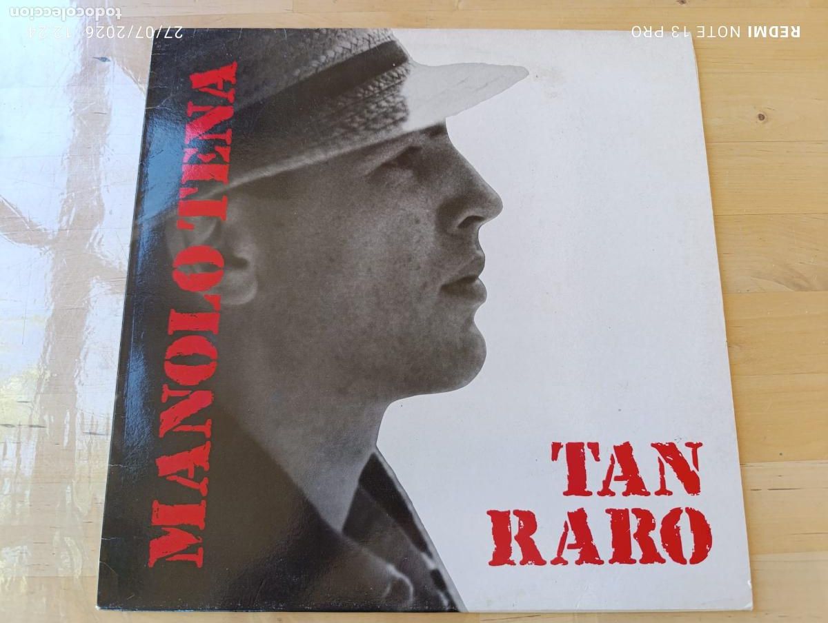 Discos de vinilo: MANOLO TENA. TAN RARO. ESPA&Ntilde;A 1988