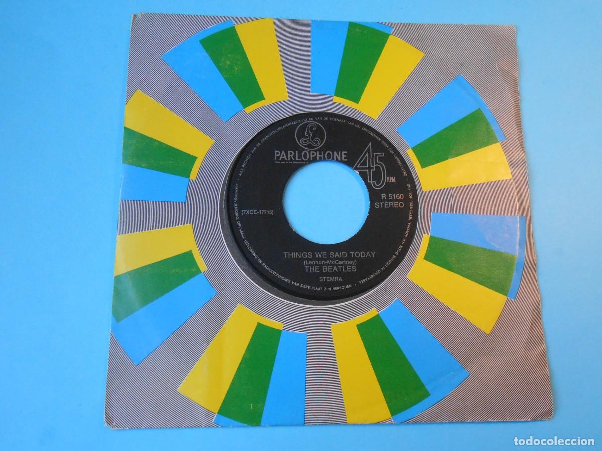 Discos de vinilo: BEATLES, THE, SG, A HARD DAY&acute;S NIGHT + 1, A&Ntilde;O 19??, PARLOPHONE R 5160, GENERIC, HOLLAND