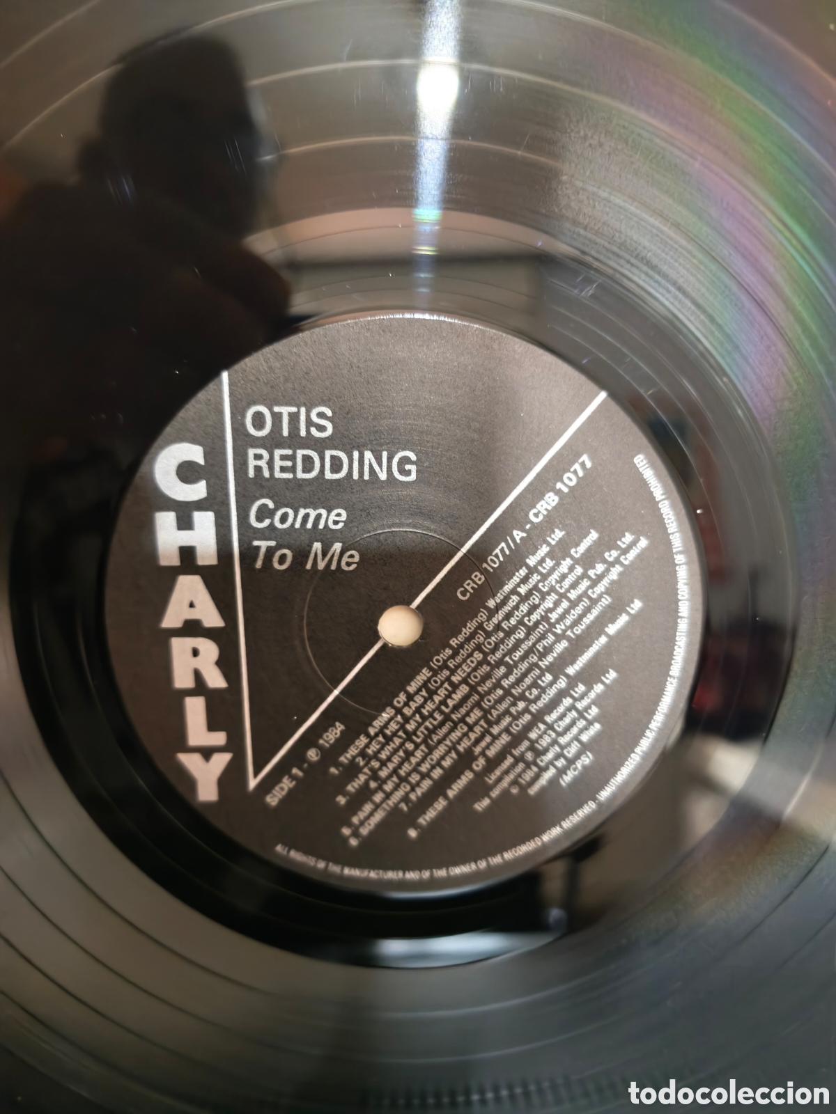 Discos de vinilo: Otis Redding: Come To Me Lp 1984 - Foto 4