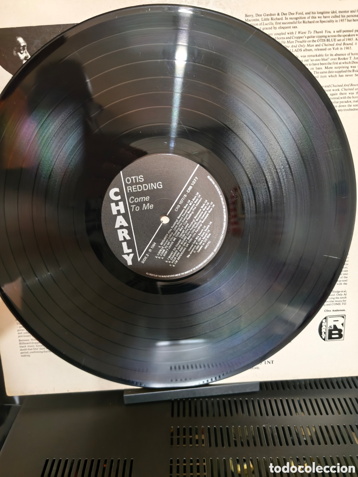 Discos de vinilo: Otis Redding: Come To Me Lp 1984 - Foto 5
