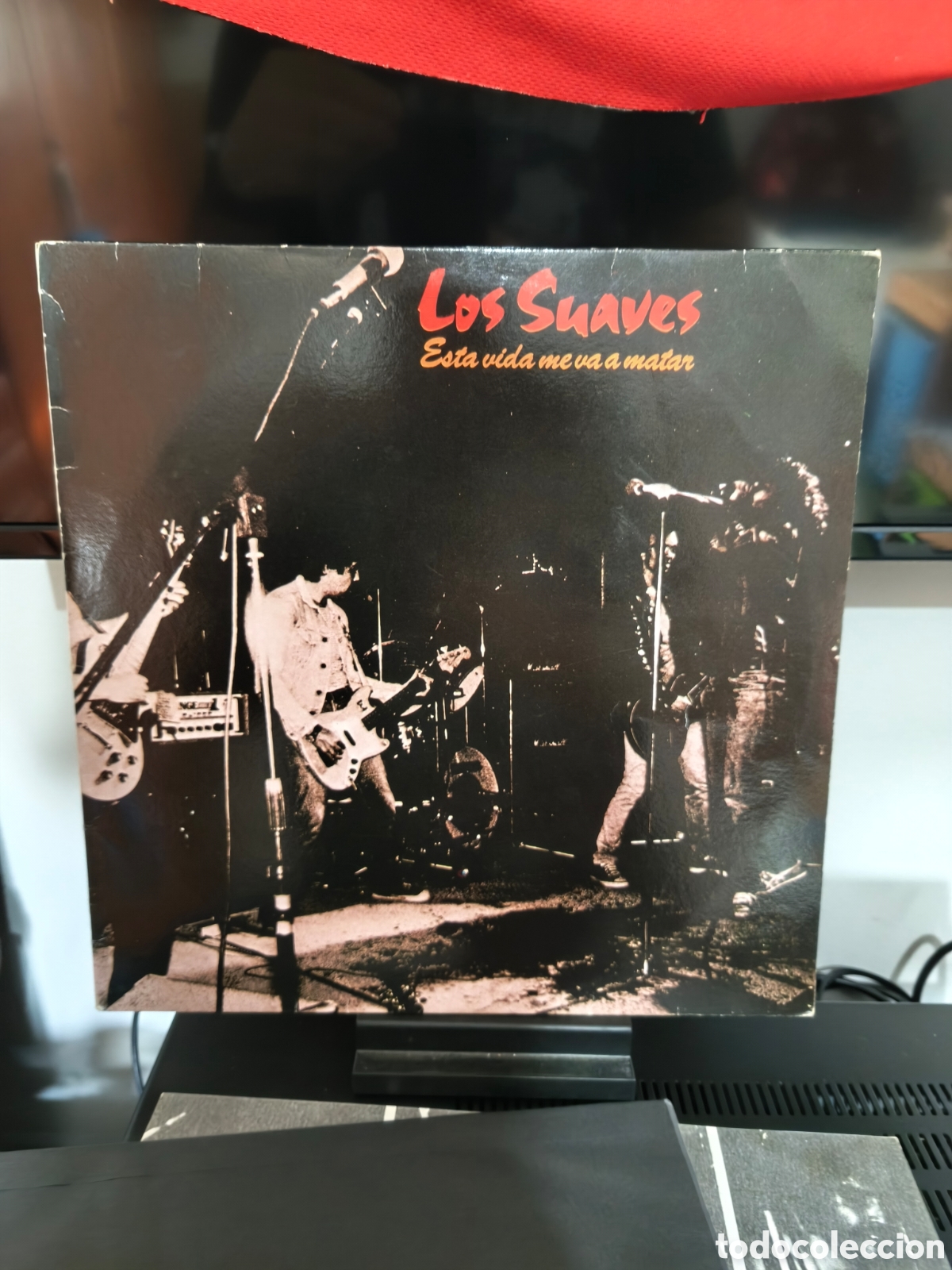 Discos de vinilo: Los Suaves: Esta Vida Me Va A Matar Lp 1989