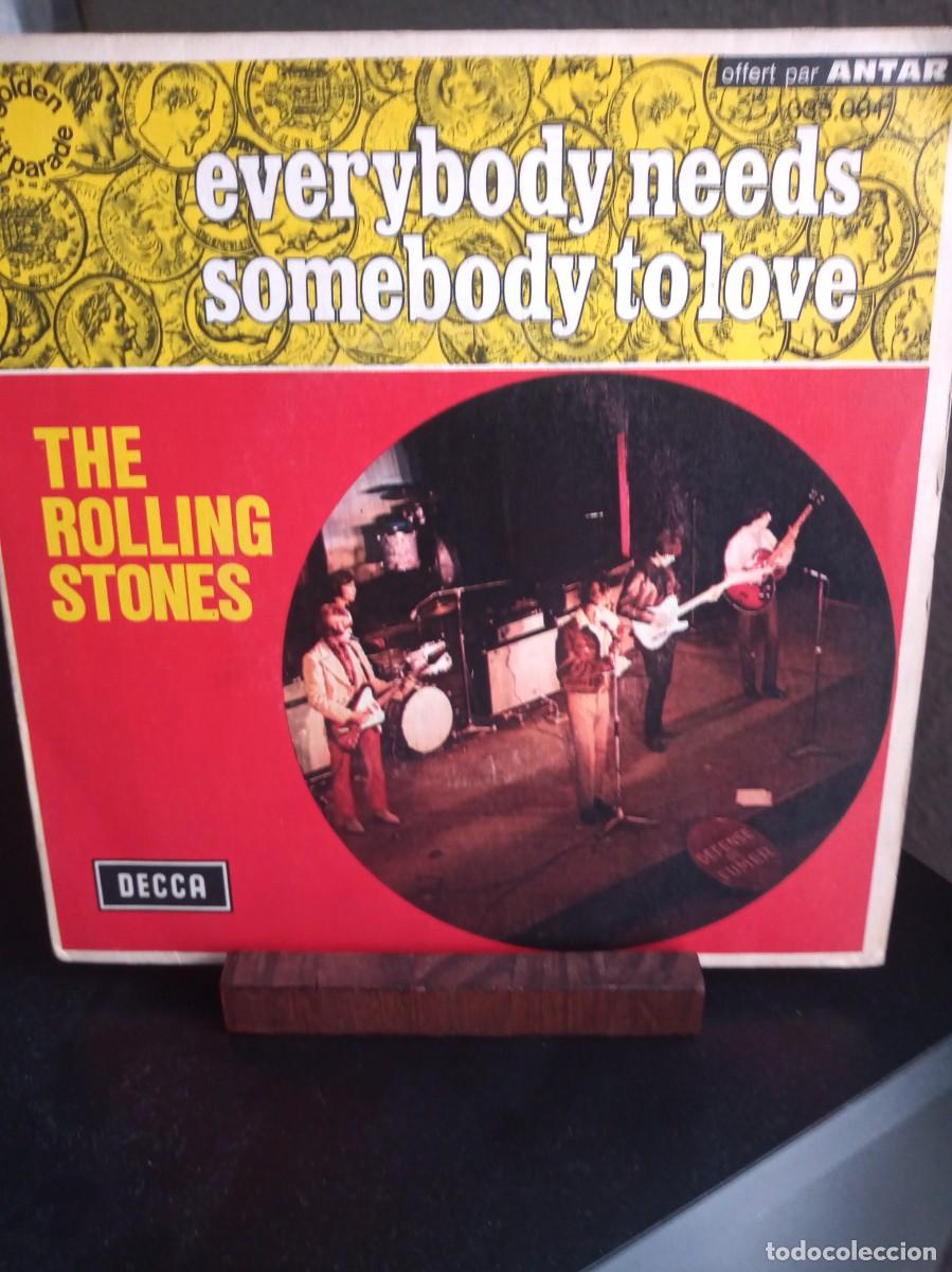 Discos de vinilo: ROLLING STONES - EVERYBODY NEEDS SOMEBODY TO LOVE- SINGLE.