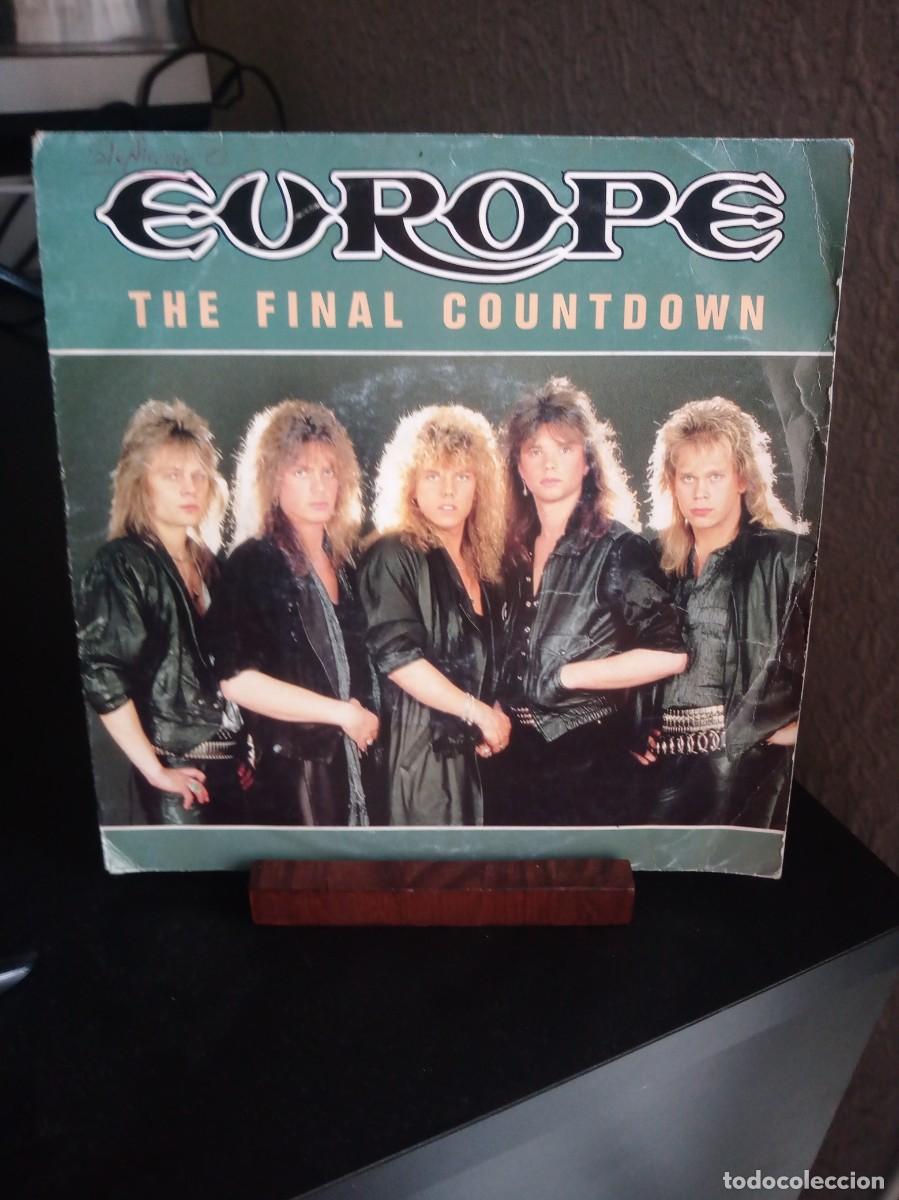 Discos de vinilo: EUROPE - THE FINAL COUNTDOWN - SINGLE