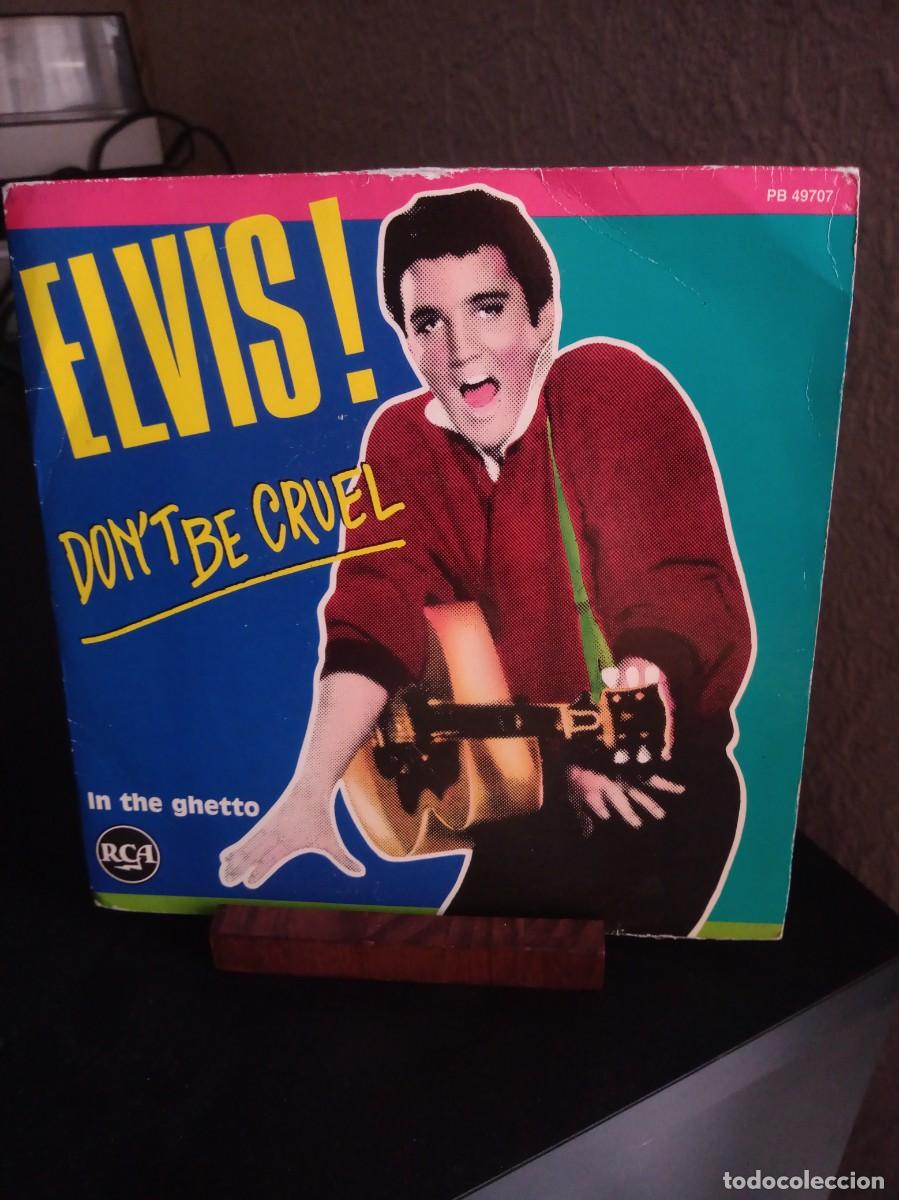 Discos de vinilo: ELVIS PRESLEY - DON'T BE CRUEL - SINGLE.