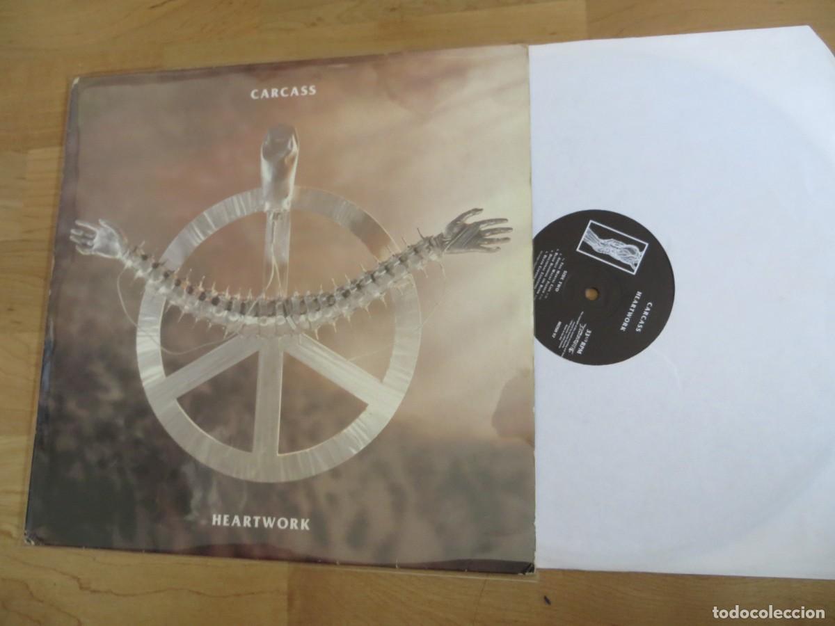 Discos de vinilo: Carcass - Heartwork (LP, Album) 1993 U.K.