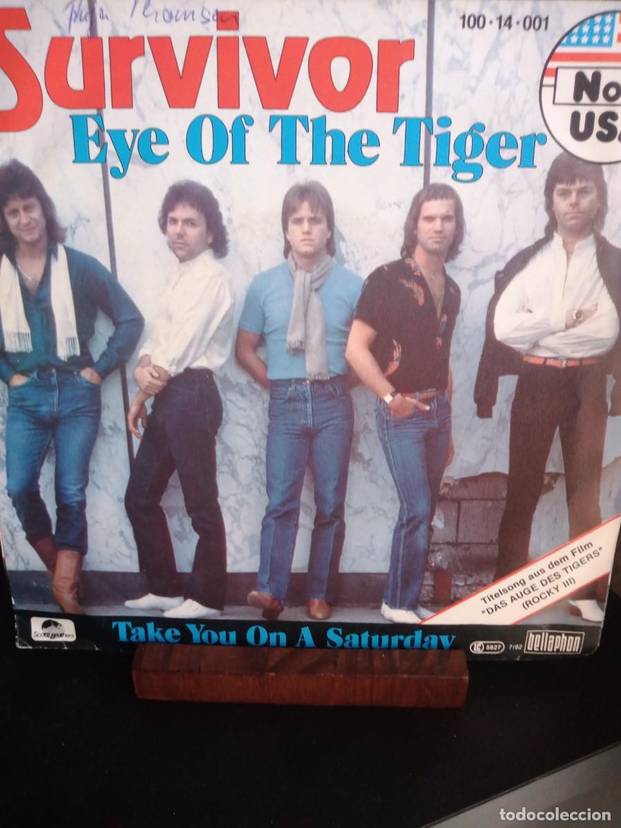 Discos de vinilo: SURVIVOR - EYE OF THE TIGER - SINGLE BSO ROCKY III.
