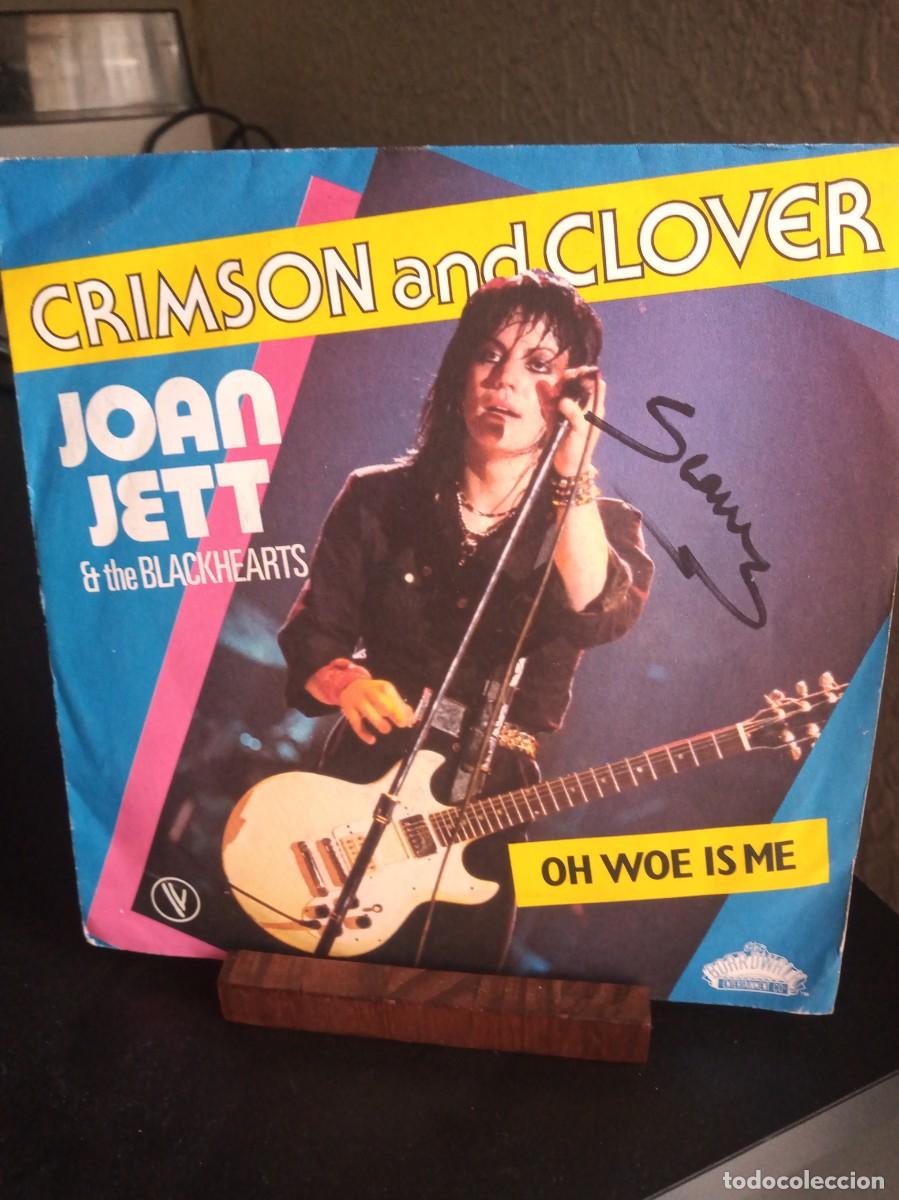 Discos de vinilo: JOAN JETT & THE BLACKHEARTS - CRIMSON AND CLOVER - SINGLE