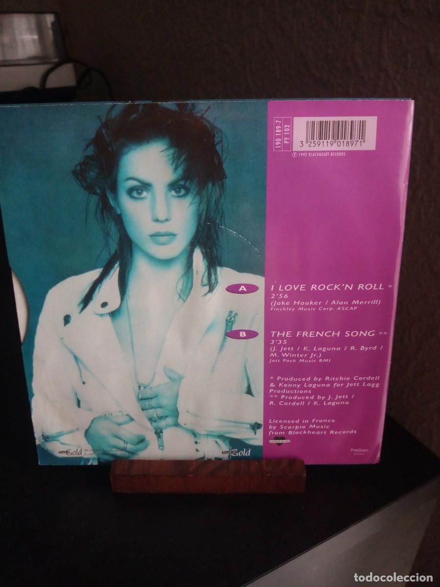 Discos de vinilo: JOAN JETT & THE BLACKHEARTS - I LOVE ROCK'N'ROLL -- SINGLE
