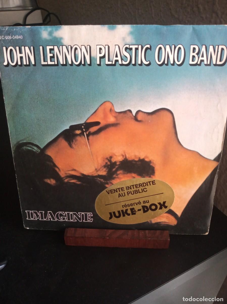 Discos de vinilo: JOHN LENNON - IMAGINE - SINGLE.