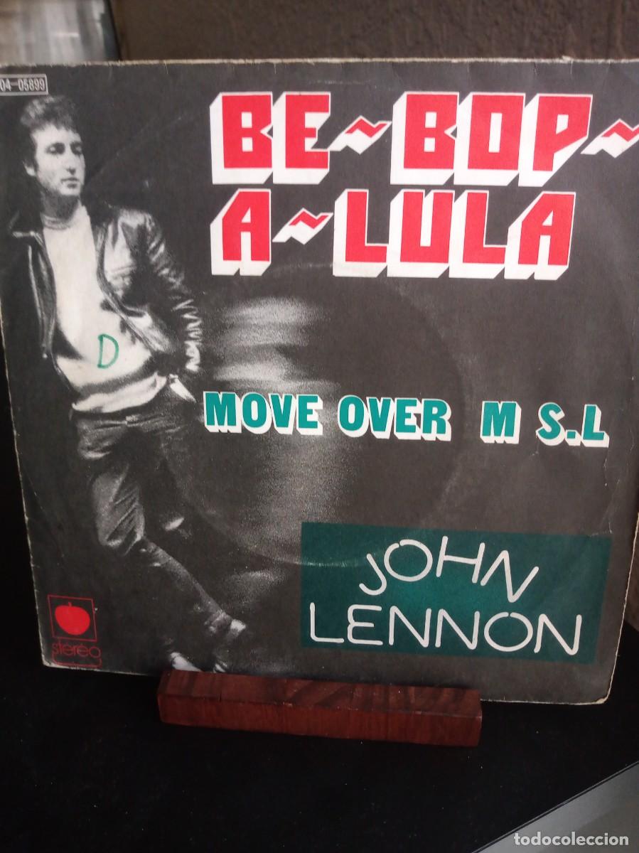 Discos de vinilo: JOHN LENNON - BE BOP A LULA - SINGLE.