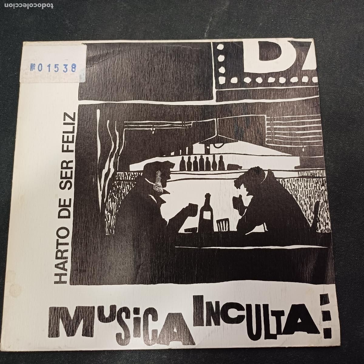 Discos de vinilo: POPYROCK/HARTO DE SER FELIZ/SINGLE PROMOCIONAL.