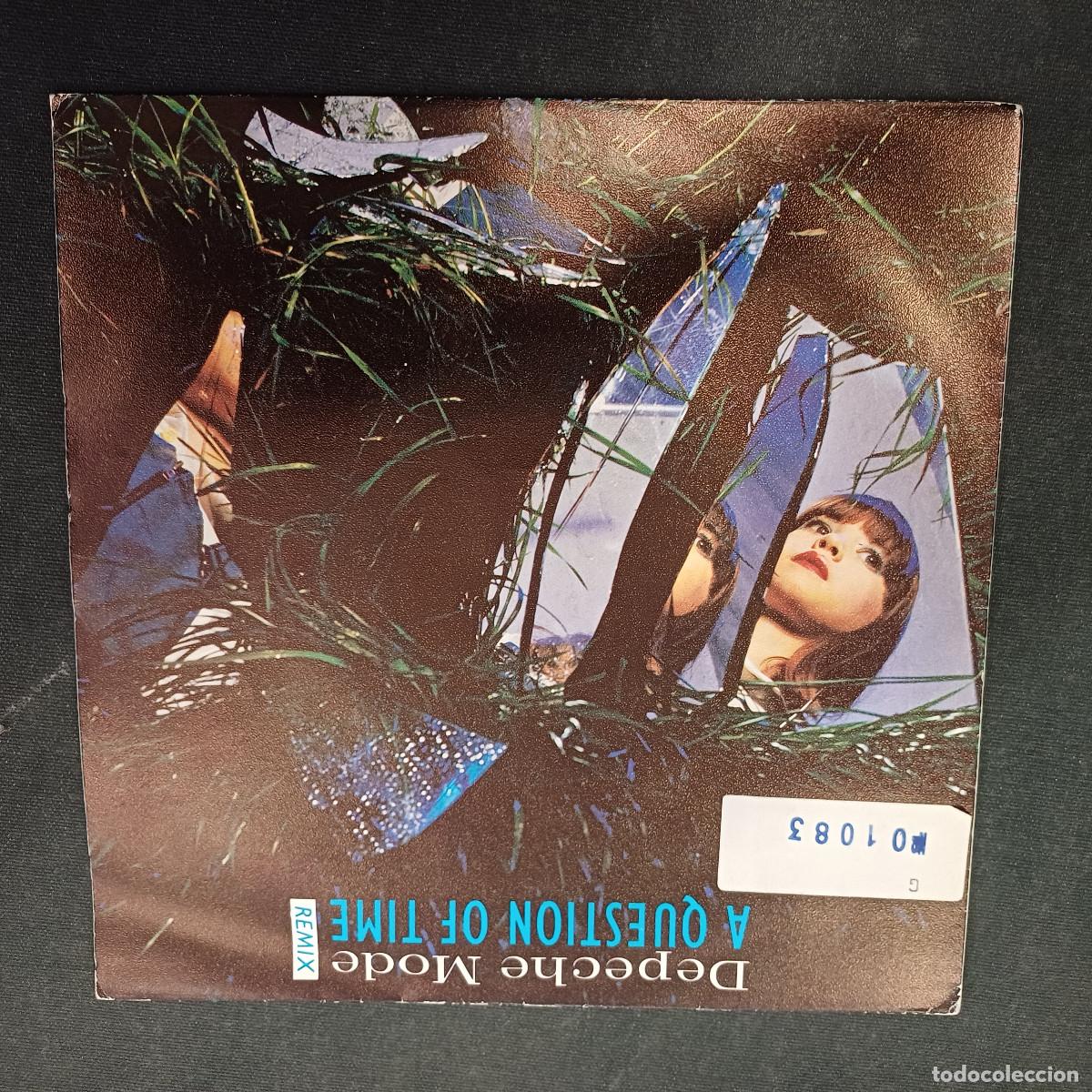 Discos de vinilo: DEPECHE MODE/A QUESTION OF TIME/REMIX/SINGLE PROMOCIONAL.
