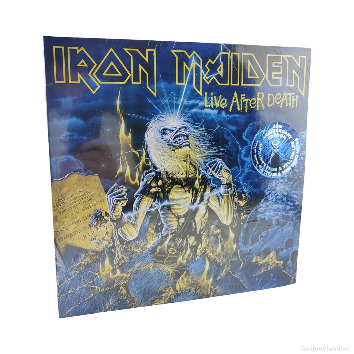 Discos de vinilo: IRON MAIDEN - LIVE AFTER DEATH EDICION 40 ANIVERASIO - Iron Maiden