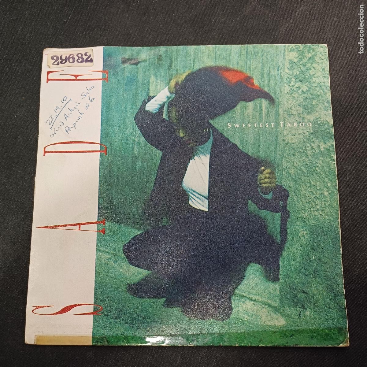Discos de vinilo: SADE/THE SWEETEST TABOO/SINGLE PROMOCIONAL.
