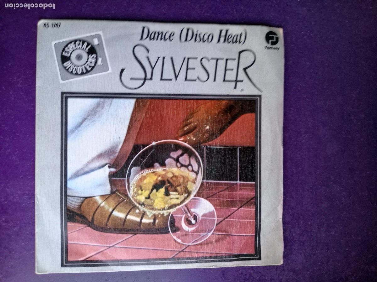 Discos de vinilo: Sylvester &ndash; Dance (Disco Heat) - Sg HISPAVOX 1978 - DISCO ELECTRONICA HI NRG - MUY POCO USO