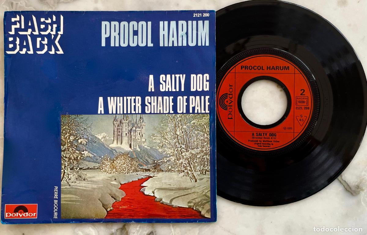 Discos de vinilo: PROCOL HARUM. A WHITER SHADE OF PALE. SINGLE ORIGINAL FRANCIA