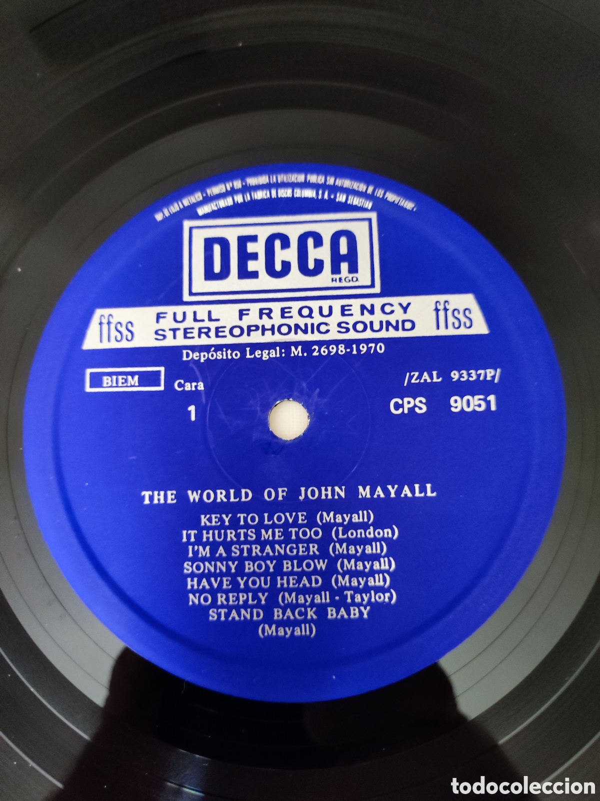 Discos de vinilo: JOHN MAYALL - THE WORLD OF... - Foto 3