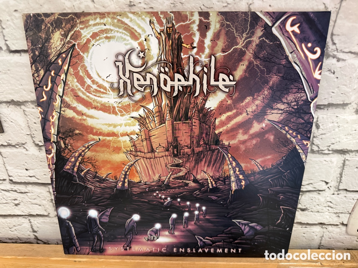 Discos de vinilo: Xenophile &lrm;&ndash; Systematic Enslavement. Doble lp vinilo. Heavy metal