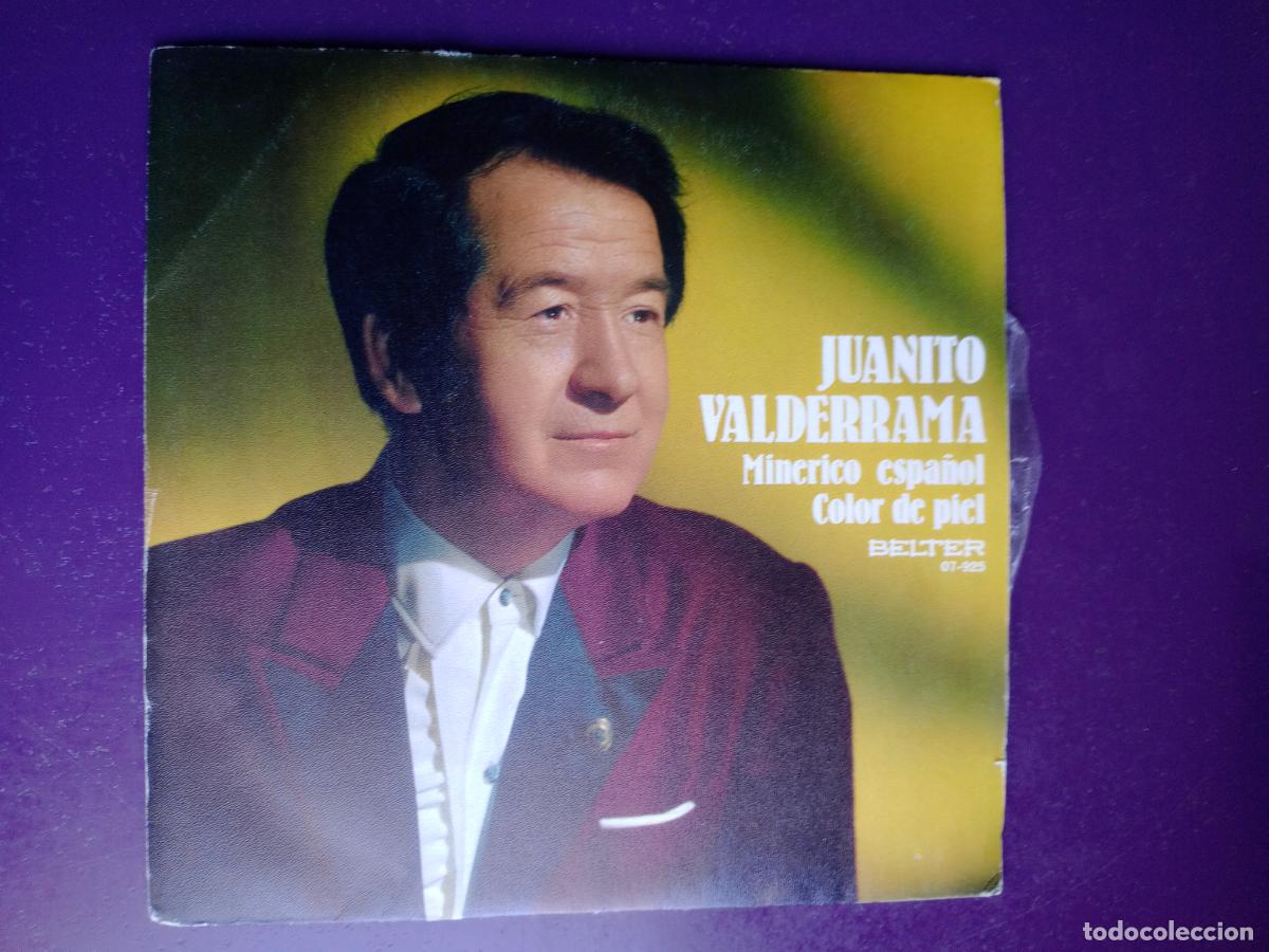 Discos de vinilo: Juanito Valderrama &ndash; Minerico Espa&ntilde;ol / Color De Piel - Sg BELTER 1975 - FLAMENCO - COPLA