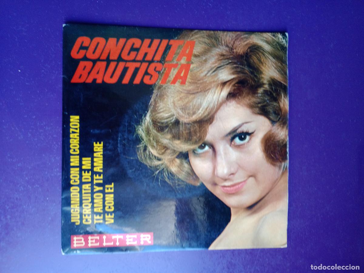 Discos de vinilo: Conchita Bautista &ndash; Jugando Con Mi Coraz&oacute;n +3 EP BELTER 1964 - COPLA POP. POCO USO