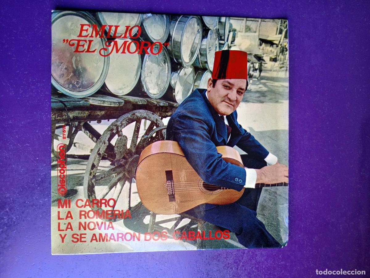 Discos de vinilo: EMILIO EL MORO EP DISCOPHON 1971 - MI CARRO / LA NOVIA +2 - rumbas y cachondeo, humor
