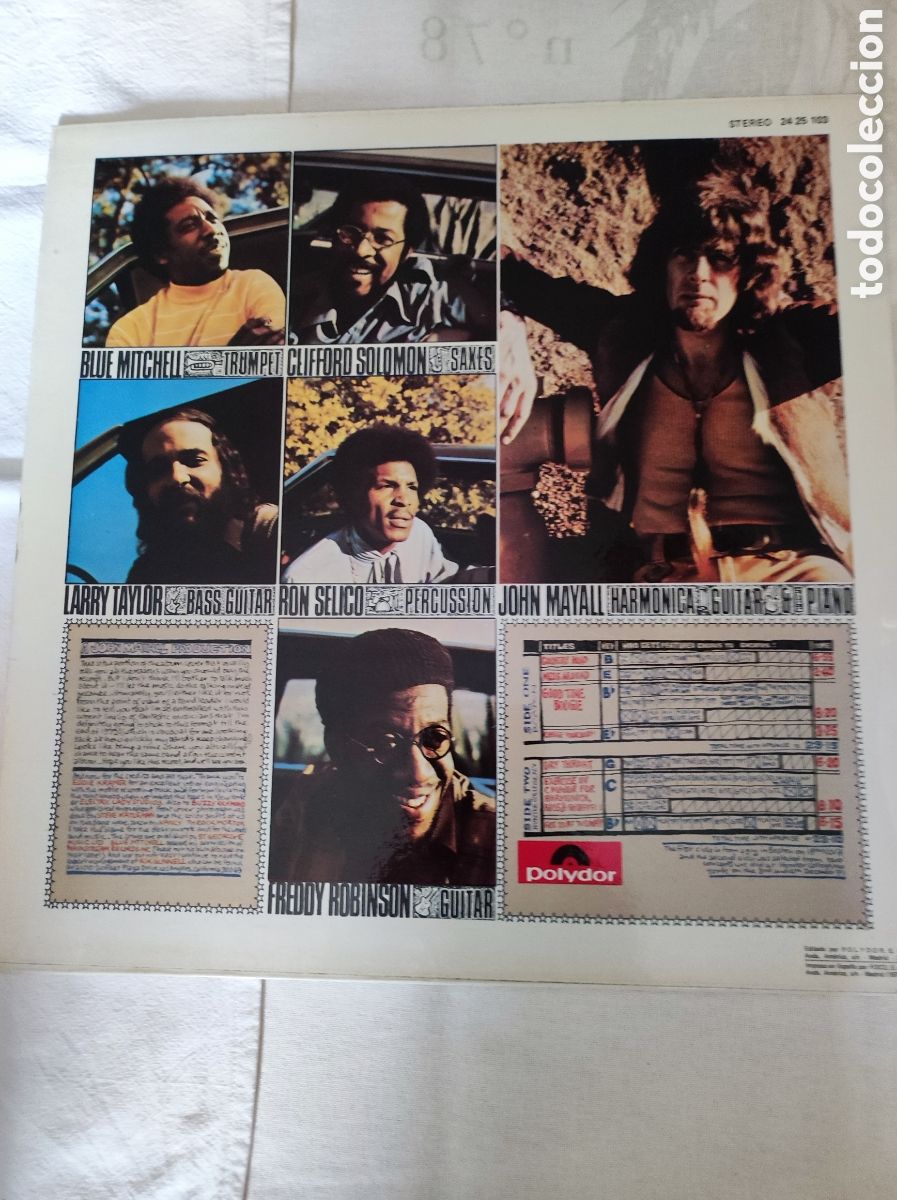 Discos de vinilo: JOHN MAYALL - JAZZ BLUES FUSION - Foto 2