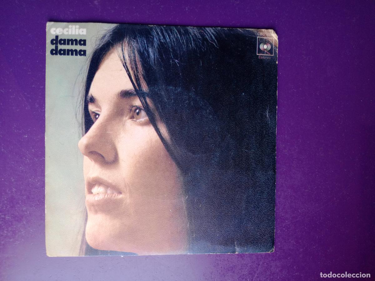 Discos de vinilo: CECILIA &ndash; FU&Iacute; / DAMA DAMA - SG CBS 1972 - POCO USO