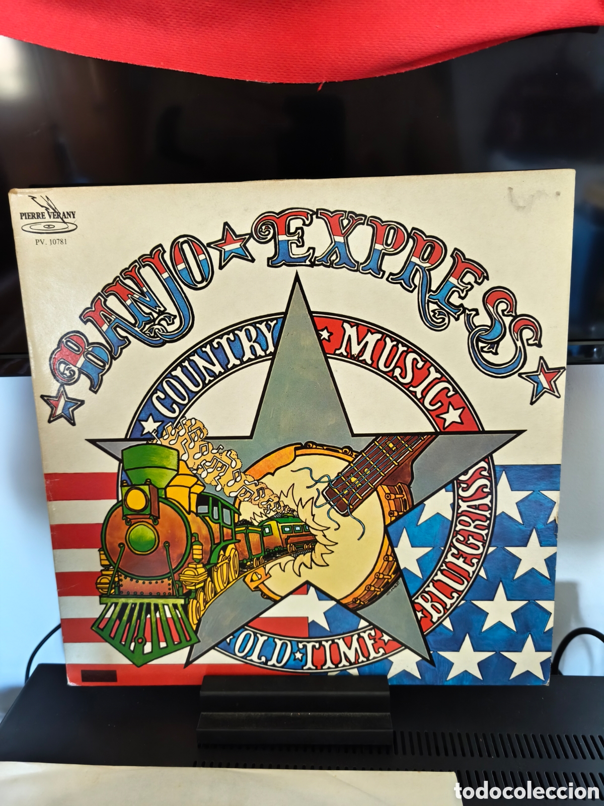 Discos de vinilo: Banjo Expr&eacute;s: Country Music - Old-Time - Bluegrass Lp 1980