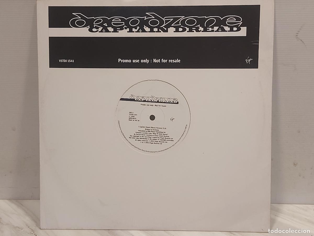 Discos de vinilo: DREADZONE | CAPTAIN DREAD | MAXI PROMO-VIRGIN-1995 | EDICI&Oacute;N UK | MBC. ***