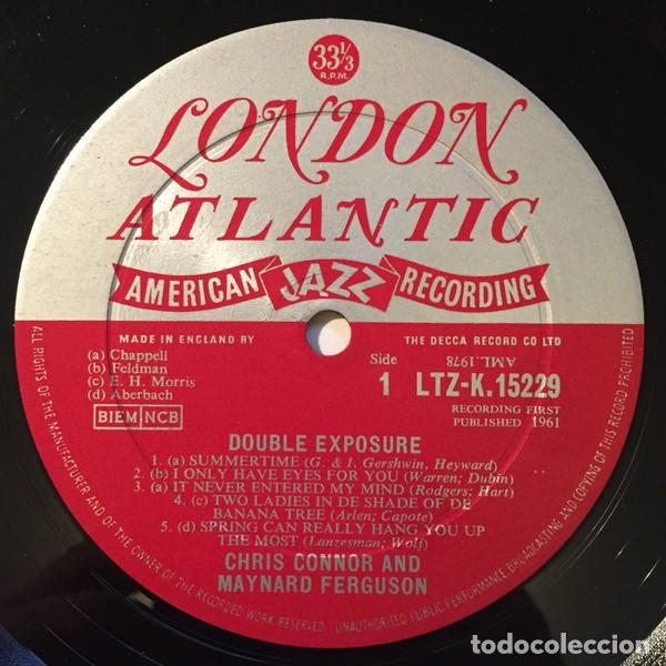 Discos de vinilo: Chris Connor & Maynard Ferguson &ndash; Double Exposure - Foto 3