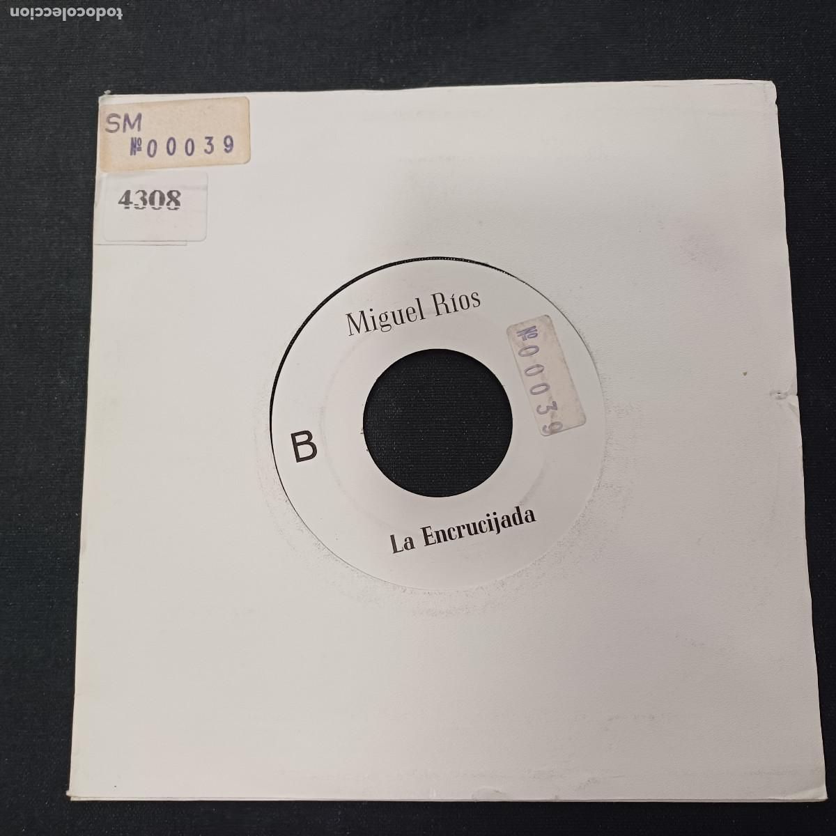 Discos de vinilo: MIGUEL RIOS/ROCK EN EL RUEDO/SINGLE PROMOCIONAL.
