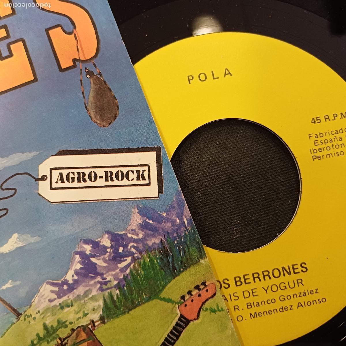 Discos de vinilo: LOS BERRONES/NON YES TU/SINGLE. - Foto 2