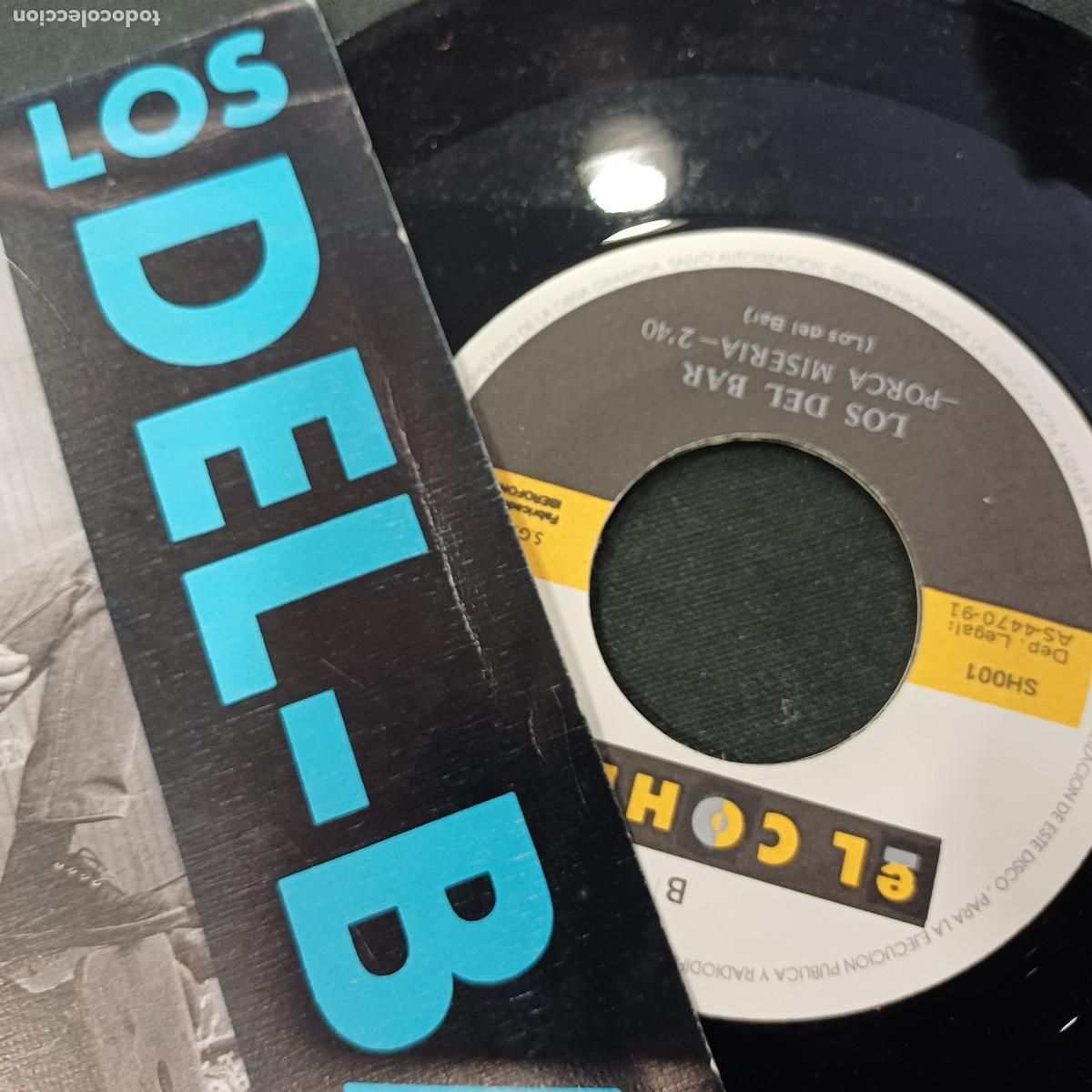 Discos de vinilo: LOS DEL BAR/ENSIN CERVEZA/SINGLE. - Foto 2