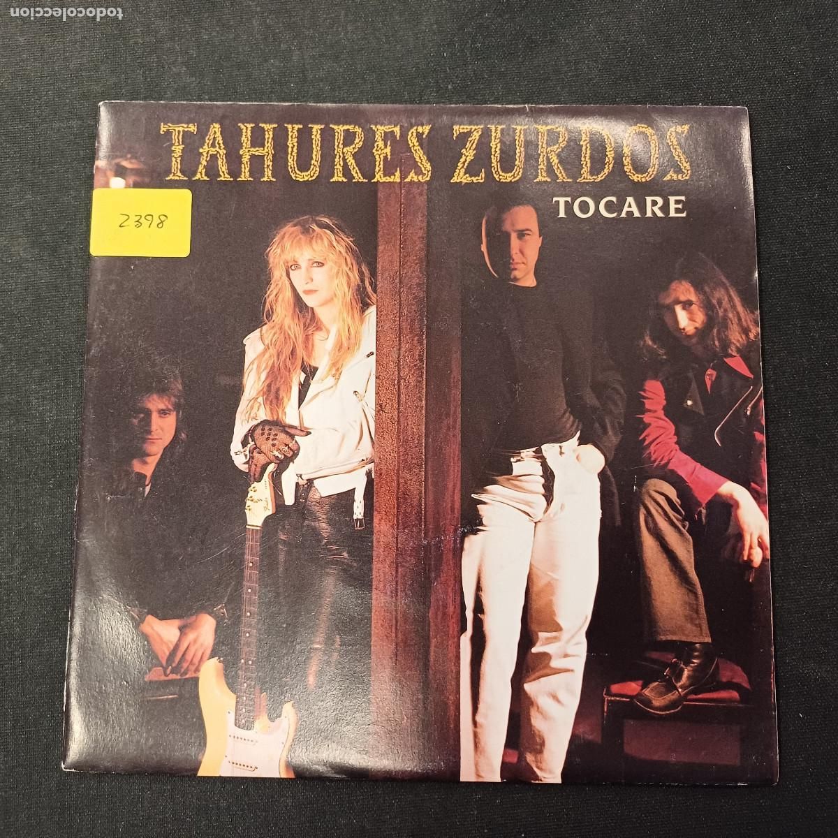 Discos de vinilo: TAHURES ZURDOS/TOCARE/SINGLE.