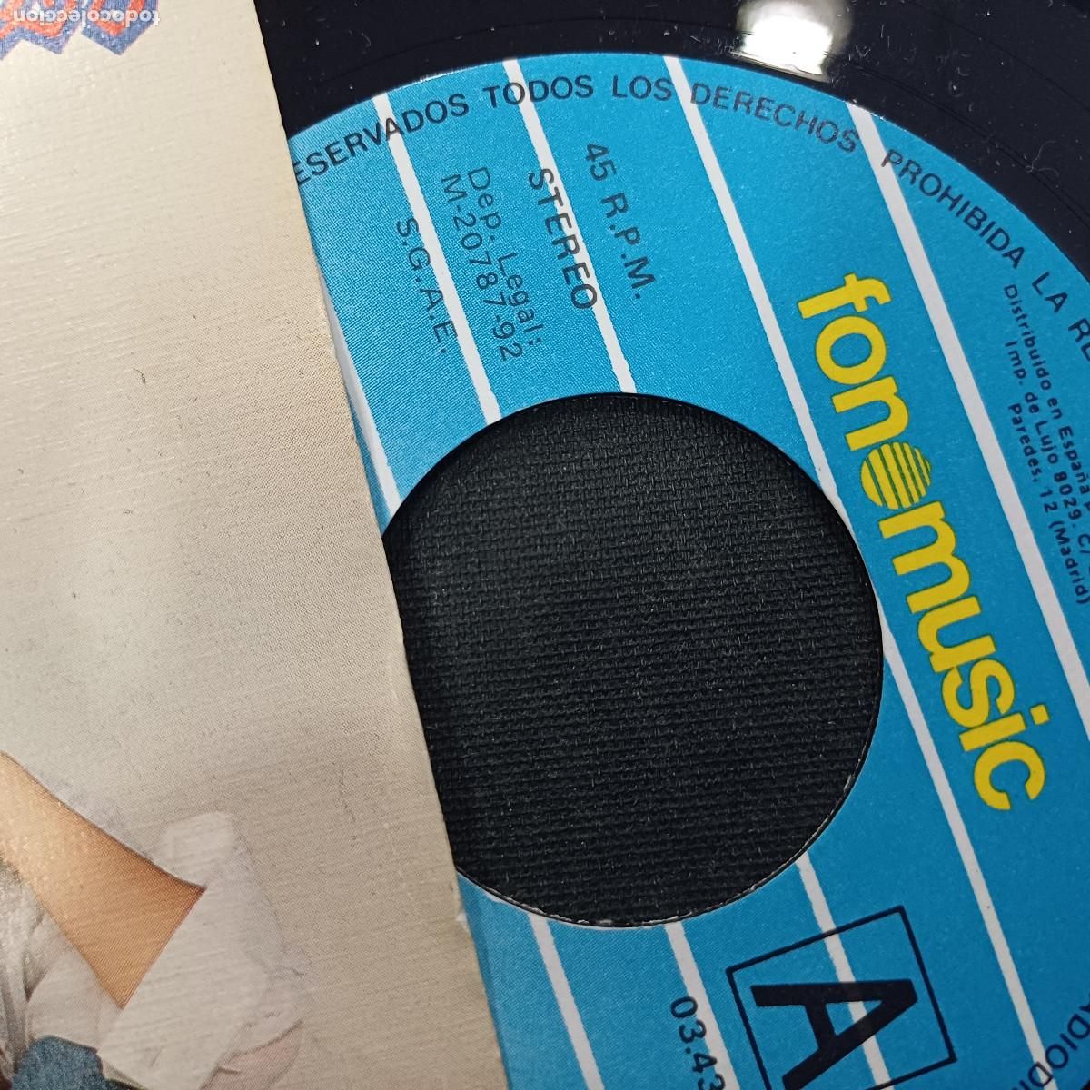 Discos de vinilo: GRETA Y LOS GARBOS/TU ERES MI AVENTURA/SINGLE. - Foto 2
