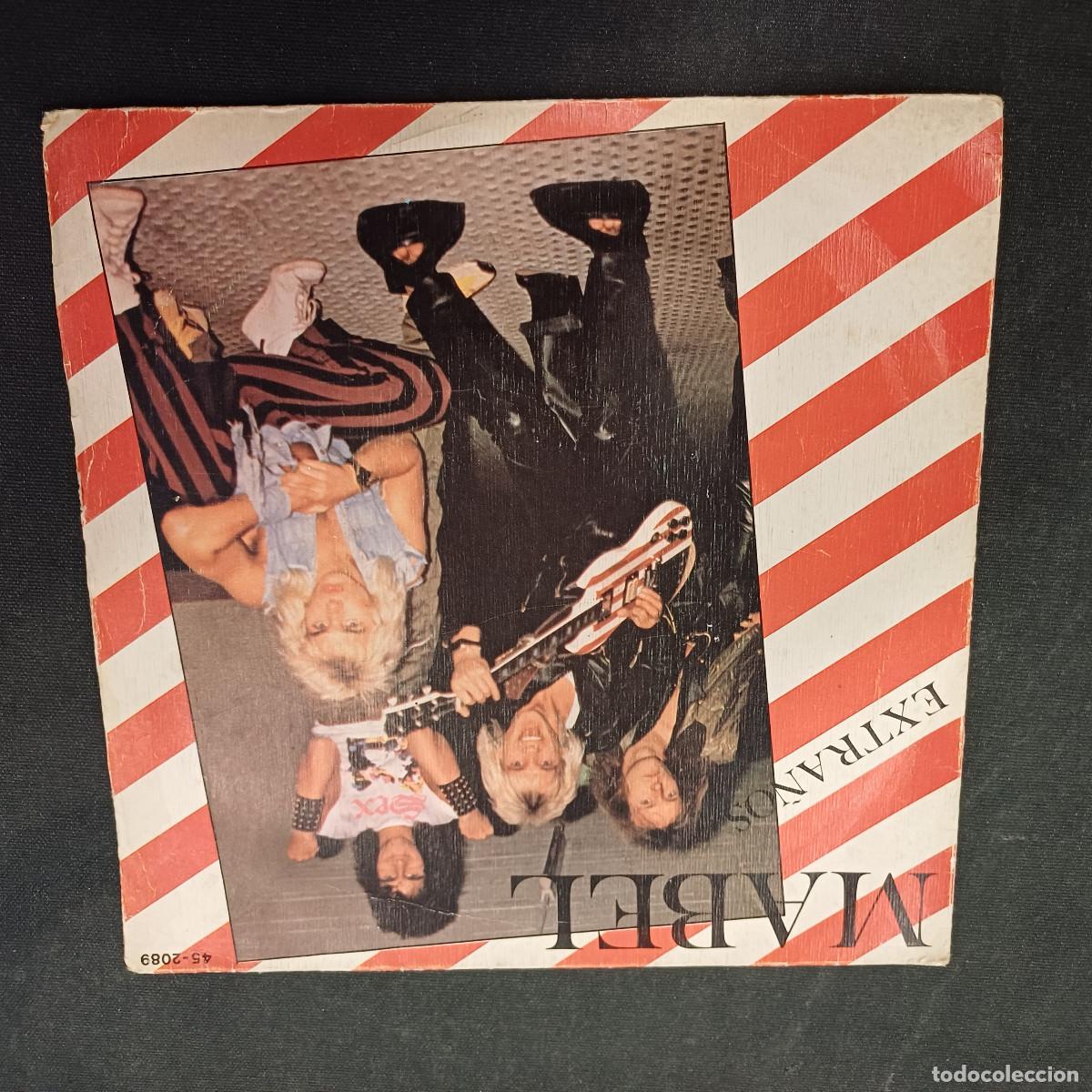 Discos de vinilo: MABEL/EXTRA&Ntilde;OS/SINGLE.