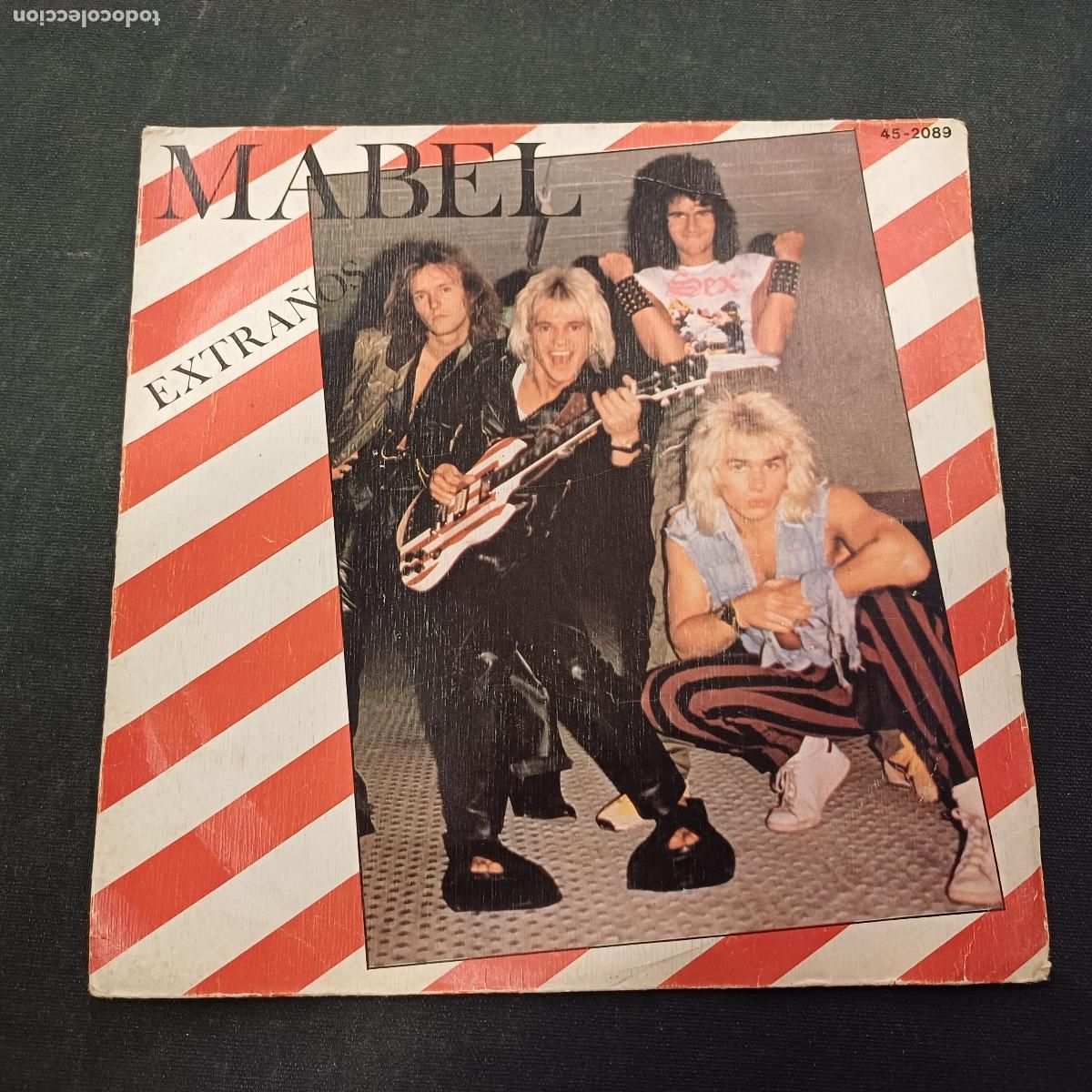Discos de vinilo: MABEL/EXTRA&Ntilde;OS/SINGLE.