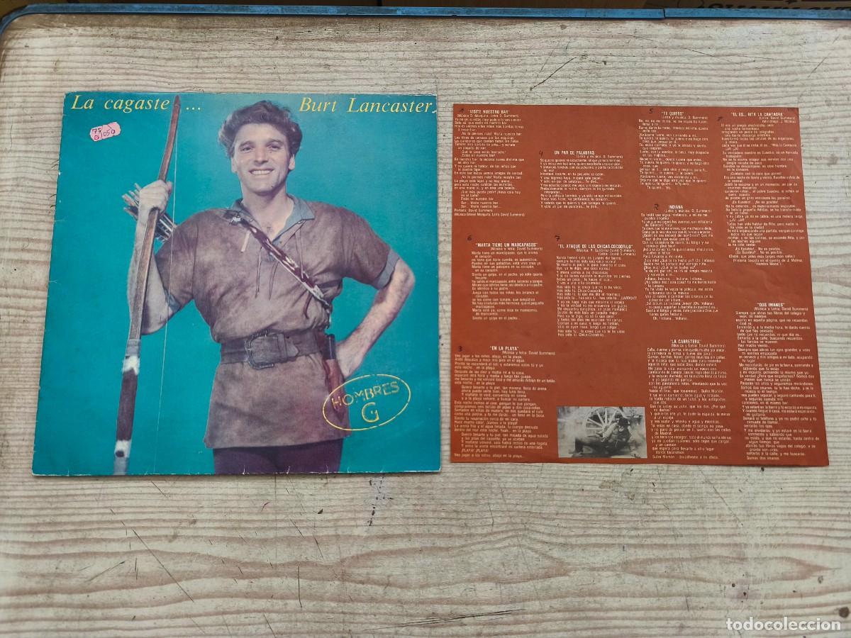 Discos de vinilo: Hombres G - La Cagaste... Burt Lancaster LP
