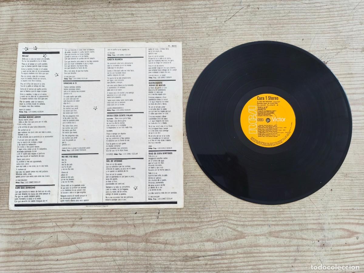 Discos de vinilo: Jeanette - Reluz LP.. - Foto 3