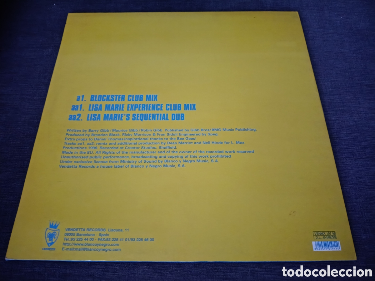 Discos de vinilo: Blockster - You Should Be... - Foto 2
