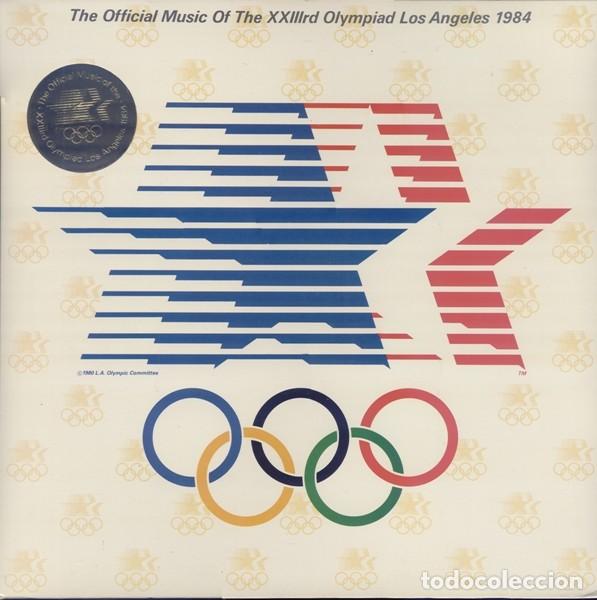 Discos de vinilo: The Official Music Of The XXIIIrd Olympiad Los Angeles 1984- GATEFOLD
