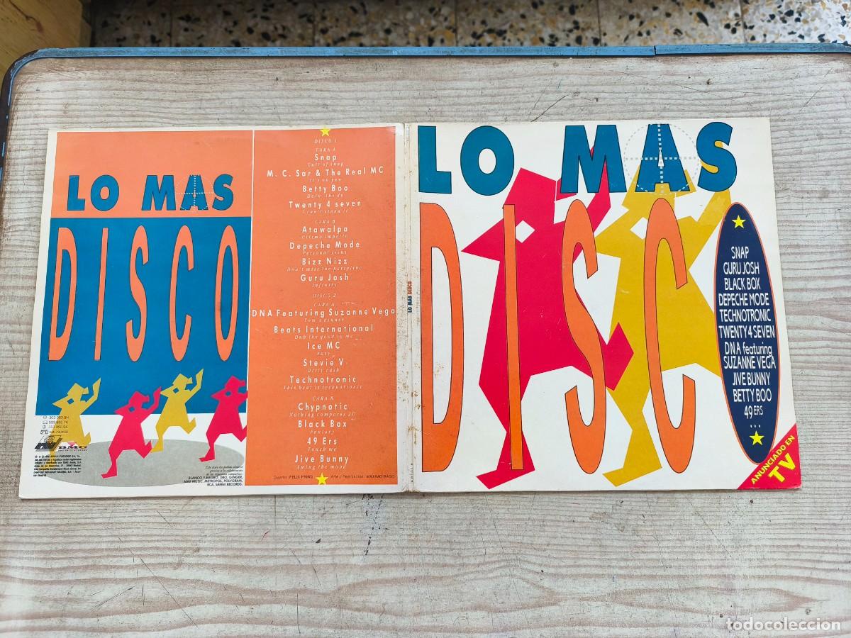 Discos de vinilo: Lo Mas Disco - Varios - 2 LP