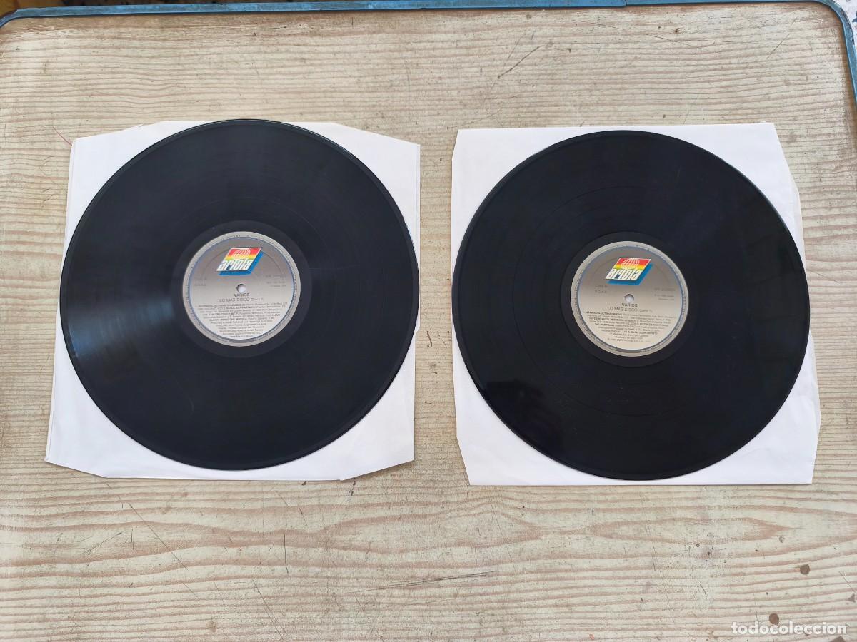 Discos de vinilo: Lo Mas Disco - Varios - 2 LP - Foto 4